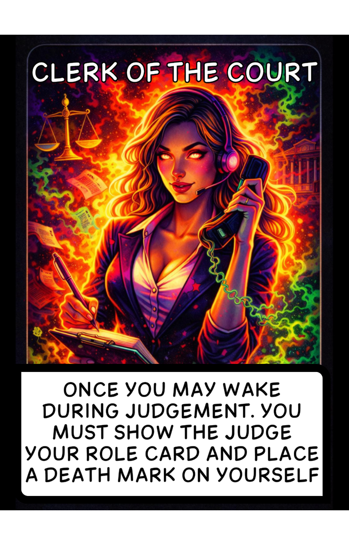 Special Edition Clerk of the Court card